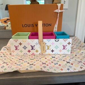 Louis Vuitton X Murakami 2025 Multicolor Monogram Robert Toolbox Organizer- NWT